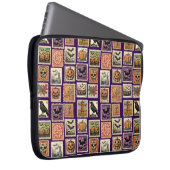 Halloween-Briefmarke-Muster - Notebook-Fall Laptopschutzhülle (Vorne Rechts)