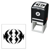 Halloween-Briefmarke Permastempel (Beispiel)