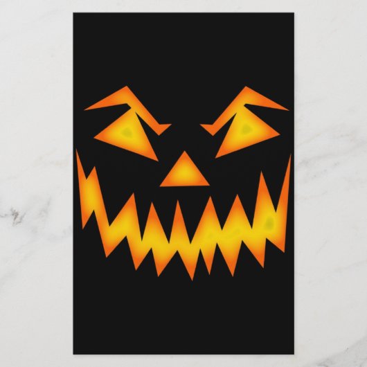 Halloween Briefpapier (Vorderseite)