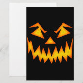 Halloween Briefpapier (Vorne/Hinten)