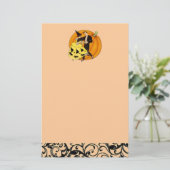 Halloween Briefpapier (Stehend Vorderseite)