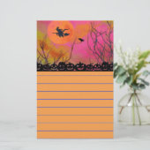 Halloween Briefpapier (Stehend Vorderseite)