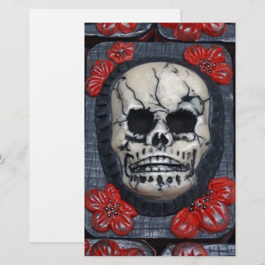 Halloween Briefpapier (Vorne/Hinten)