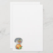 Halloween-Briefpapier Briefpapier (Vorne/Hinten)