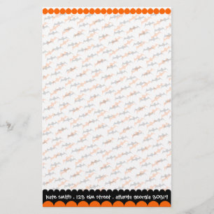 Halloween-Briefpapier-Schablone Briefpapier
