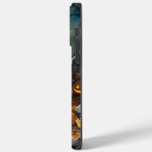 Halloween Brittany Spaniel mit Pumpkins Beängstige Case-Mate iPhone Hülle (Rückseite / Links)