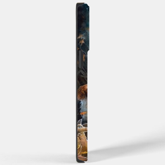 Halloween Brittany Spaniel mit Pumpkins Beängstige Case-Mate iPhone Hülle (Rückseite / Rechts)