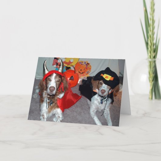 HALLOWEEN BRITTANYS KARTE (Vorderseite)