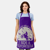 Halloween Broom Broke Also jetzt fahre ich mit ein Schürze (Getragen)