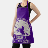 Halloween Broom Broke Also jetzt fahre ich mit ein Schürze (InSitu)