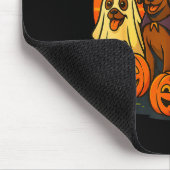 Halloween Brown Labrador Ghost Soky Chocolate Lab  Mousepad (Ecke)
