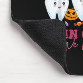 Halloween Brustkrebs Bewusstsein _1 Mousepad (Ecke)