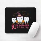 Halloween Brustkrebs Bewusstsein _1 Mousepad (Mit Mouse)