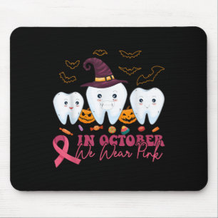 Halloween Brustkrebs Bewusstsein _1 Mousepad