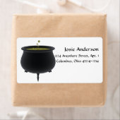 Halloween Bubbling Cauldron Address Labels 1 (Insitu)