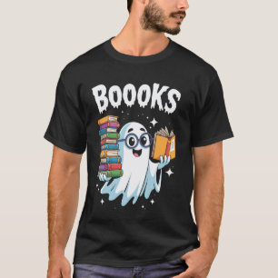 Halloween-Bücher Bibliothekar Halloween-Lehrer Les T-Shirt