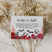 Halloween-Bücher für Baby-Blume Kinderdusche Begleitkarte