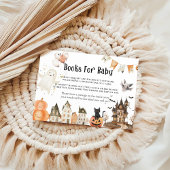 Halloween-Bücher für Kinderkarte Mitteilungskarte