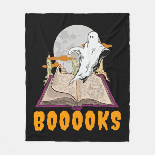 Halloween-Bücher. Ghost-Lesehalloween Fleecedecke