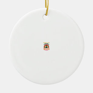 Halloween Buchhalter bei Tag Hexe bei Nacht Design Keramik Ornament