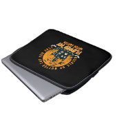 Halloween Buckup Batter Cup Sie Geburtstag Laptopschutzhülle (Vorne Knopf)