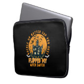 Halloween Buckup Batter Cup Sie Geburtstag Laptopschutzhülle (Vorderseite Links)