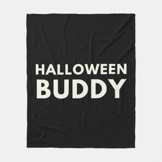 Halloween Buddy Fleecedecke (Vorderseite)