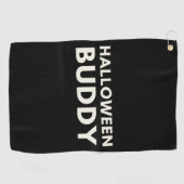 Halloween Buddy Golfhandtuch (Horizontal)