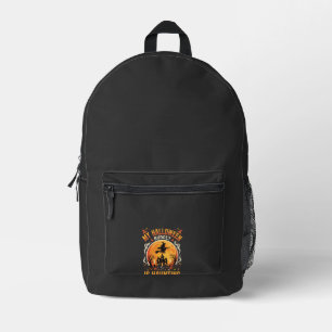 Halloween Budget Spuk Bedruckter Rucksack
