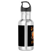 Halloween Budget Spuk Edelstahlflasche (Rückseite)
