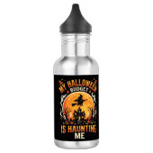 Halloween Budget Spuk Edelstahlflasche (Links)