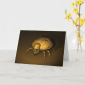 Halloween Bug Karte (Gelbe Blume)