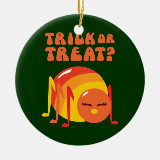 Halloween Bug Keramikornament (Vorne)