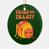 Halloween Bug Keramikornament (Links)