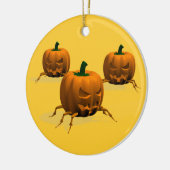 Halloween Bug Keramikornament (Links)