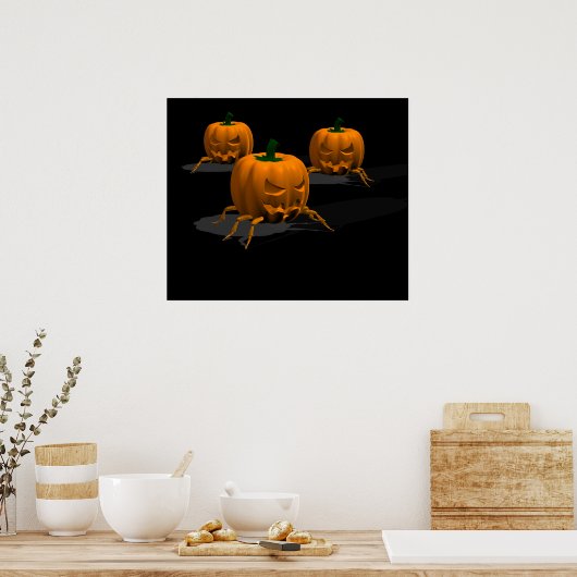Halloween Bug Poster (Küche)