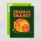 Halloween Bug Postkarte (Vorne/Hinten)