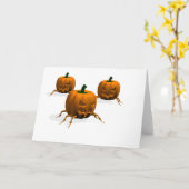 Halloween Bugs Karte (Gelbe Blume)