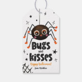Halloween Bugs und Kisses Spider Trick oder Treat Geschenkanhänger (Rückseite)