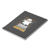 Halloween-Buh-Element der Überraschung Gespenst De Notizblock (Rotiert)