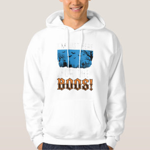 Halloween Buh-Geist-Friedhofs-Vektor-Design_1 Hoodie