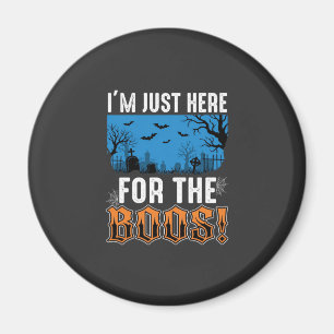 Halloween Buh-Geist-Friedhofs-Vektordesign_1 Magnet