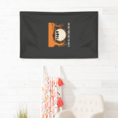 Halloween Buh-Geist-Silhouette Banner (Insitu)