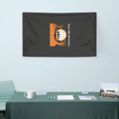 Halloween Buh-Geist-Silhouette Banner (Messeveranstaltung)