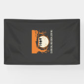 Halloween Buh-Geist-Silhouette Banner (Horizontal)