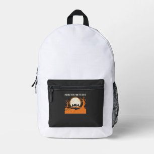 Halloween Buh-Geist-Silhouette Bedruckter Rucksack