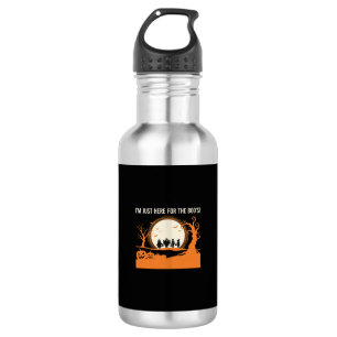 Halloween Buh-Geist-Silhouette Edelstahlflasche
