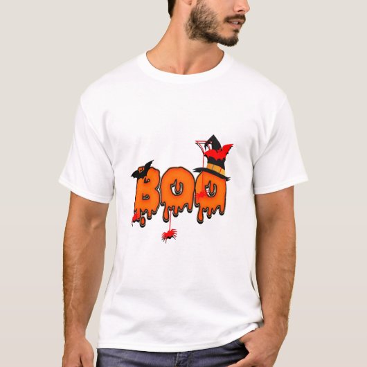 HALLOWEEN Buh T-Shirt (Vorderseite)