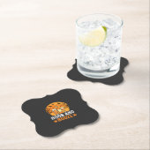Halloween Buh und Schnaps Trinkparty Design Untersetzer (Vor Ort)