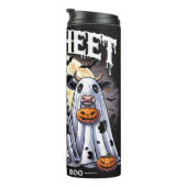 Halloween Bull Sheet / Bullen Funny Thermosbecher (Nach rechts gedreht)